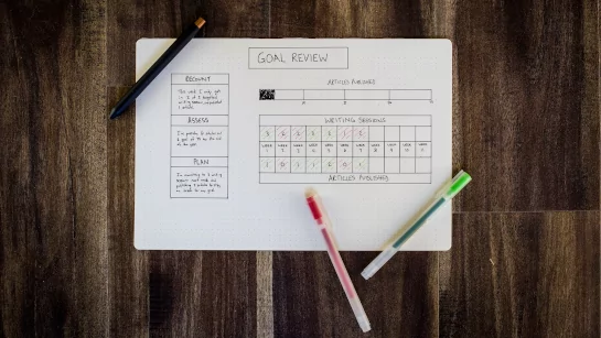 Weekly Review for Your Goals
